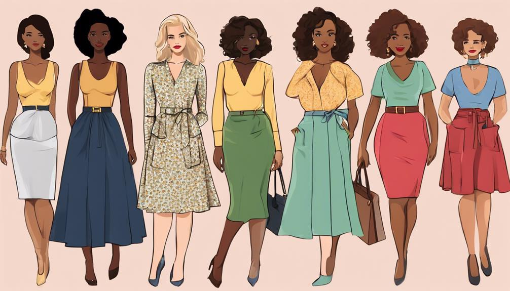 body shape and clothing