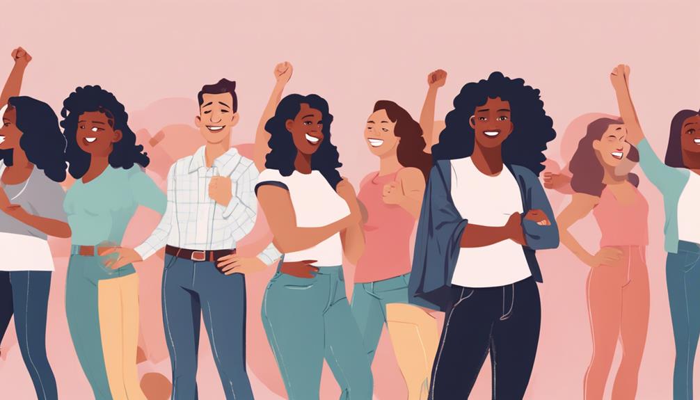 building confidence through exercise