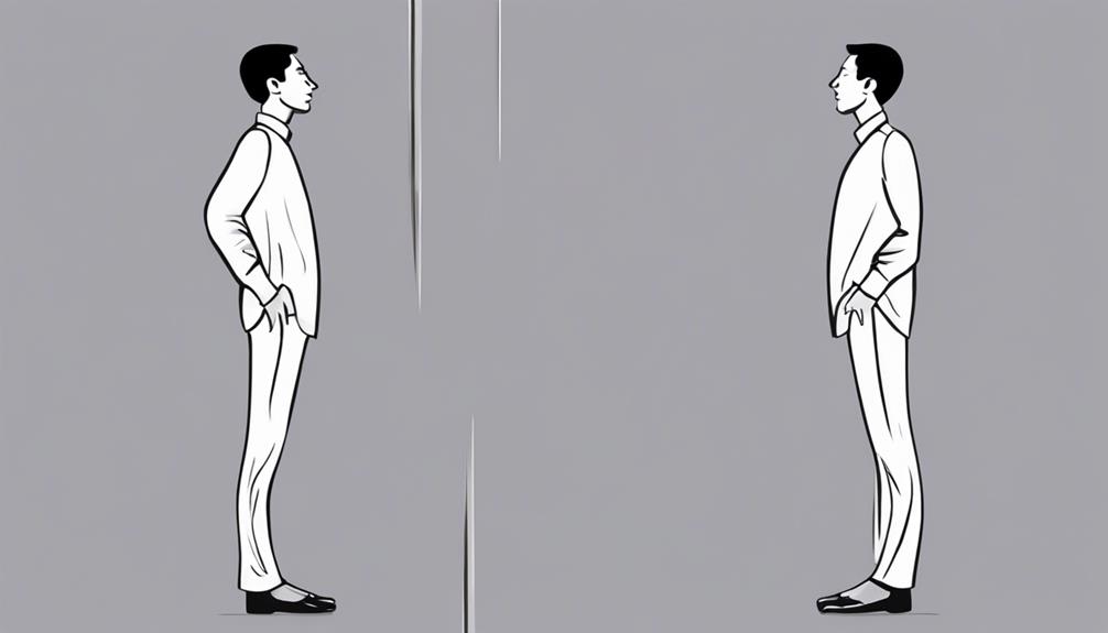 confident body language technique