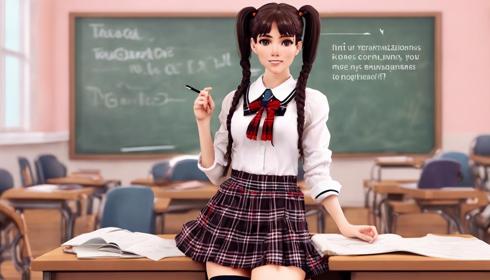 dramatic schoolgirl makeover script