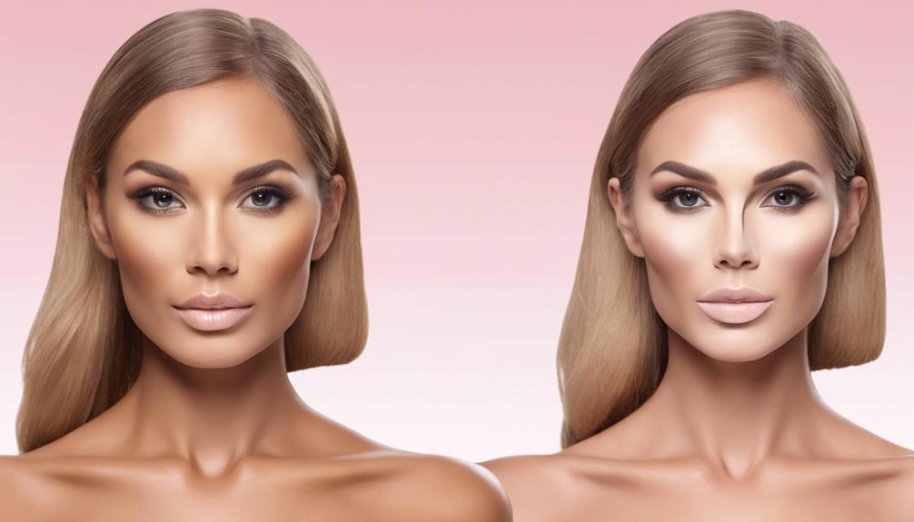 enhancing feminine facial features