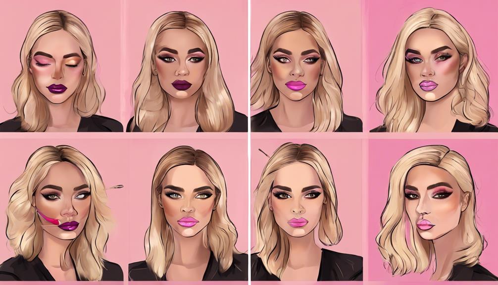 feminine makeup transformation guide